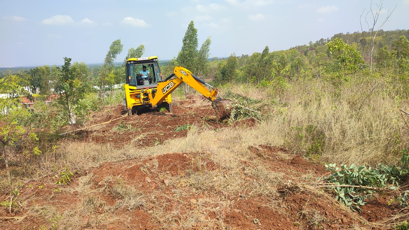 Land preparation at Kudur campus